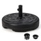 Costway 22'' Patio Fillable Round Umbrella Base Stand Water/Sand Fit Pole 1.5'' & 1.9''